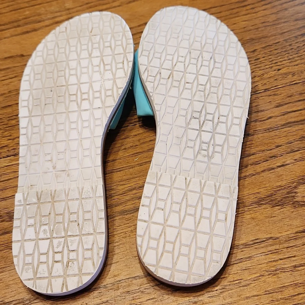 Kate Spade Turquoise Slide Sandals Size 8.5